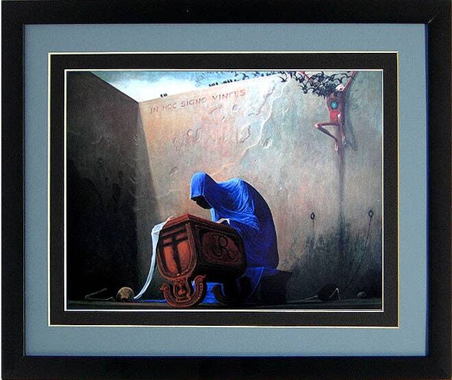 Beksinski Poster Art Print Cradle