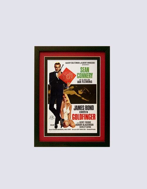 007 James Bond Goldfinger Movie Poster