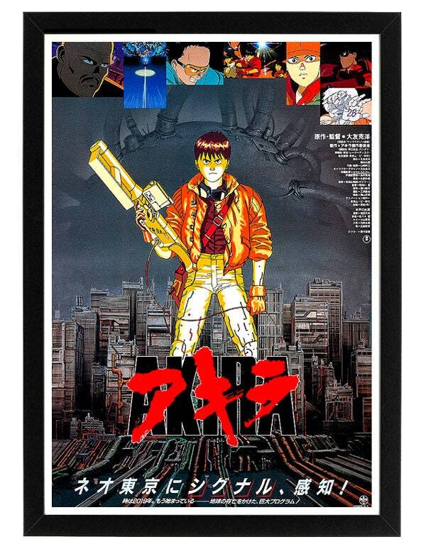 Akira Poster A Nostalgic Tribute to the Iconic 1988 Cyberpunk Classic