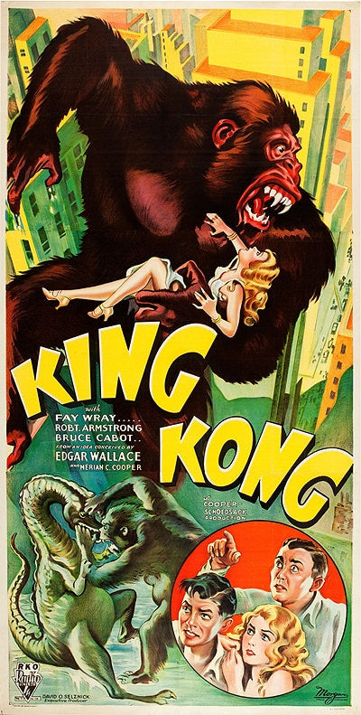 King Kong Movie Poster Framing Quality Many Sizes Available