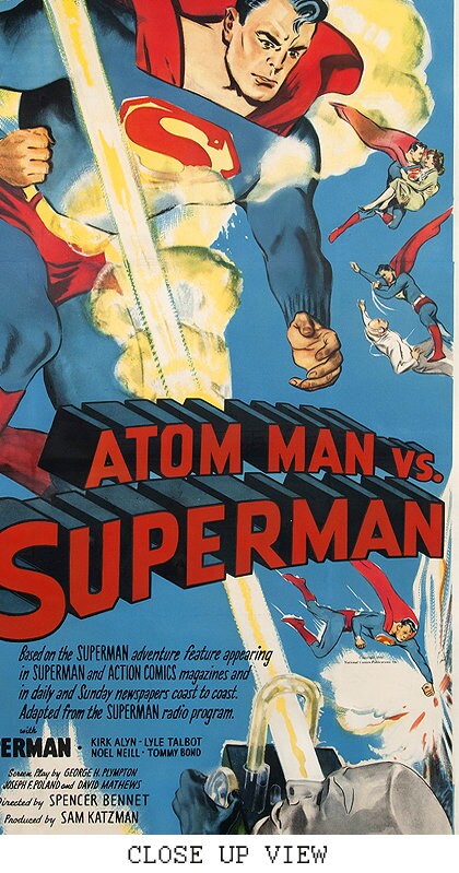Superman Poster Framed