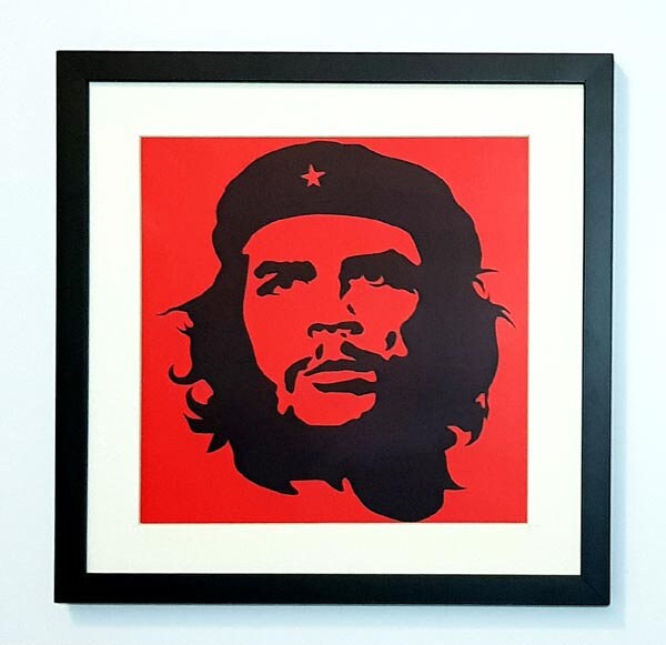 Che Guevarra Poster Framed