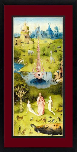 The Garden of Earthly Delights By Bosch 3 Framed Finest Quality Prints