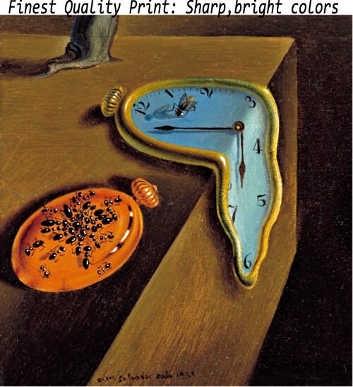 Dali Framed Art Print Persistence of Memory