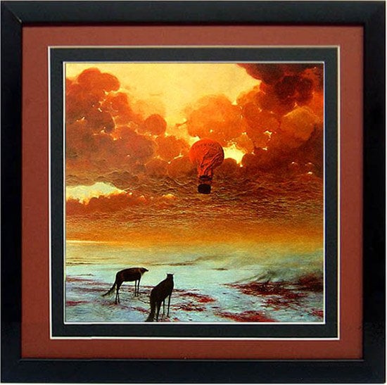 Framed Beksinski Art Poster Nevermore