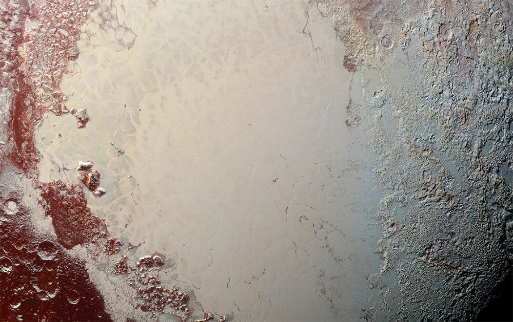 Planet Pluto New Horizons Highest Resolution & Quality Print Many Sizes Available