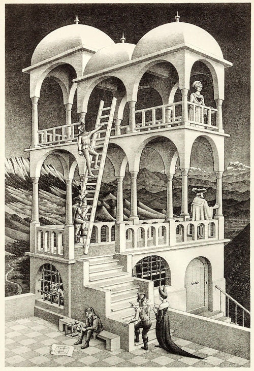 MC Escher Poster Print