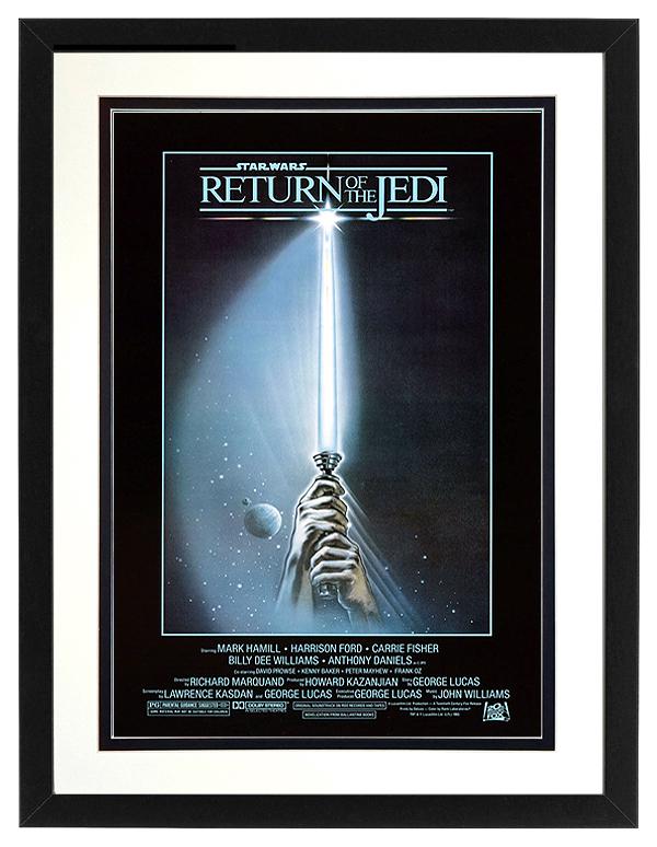 Star Wars Poster Framed