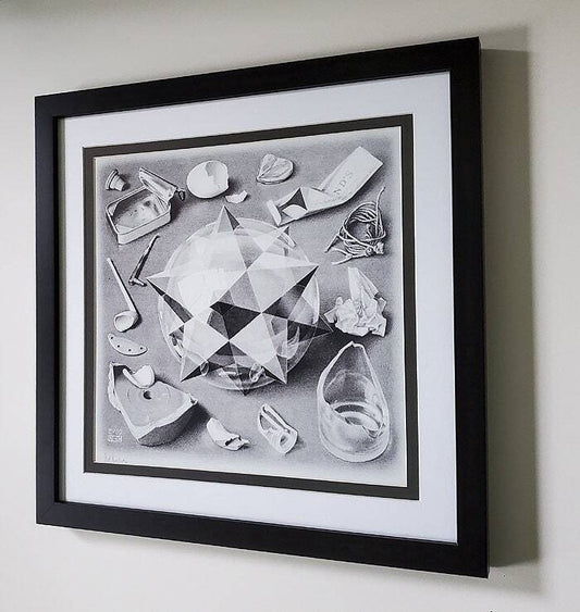 M.C. Escher Framed Poster Print Sphere