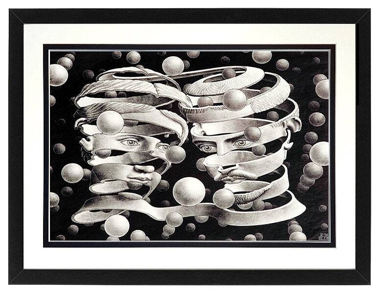  Bond of Union by M.C. Escher Customizable Framing