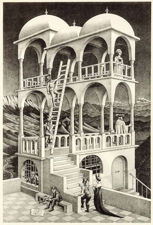 MC Escher Poster Print