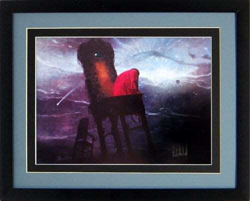 Beksinski Surreal Art Poster "Lost" Framed Print 20x15 Inches