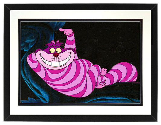 Alice in Wonderland Cheshire Cat Framed Poster