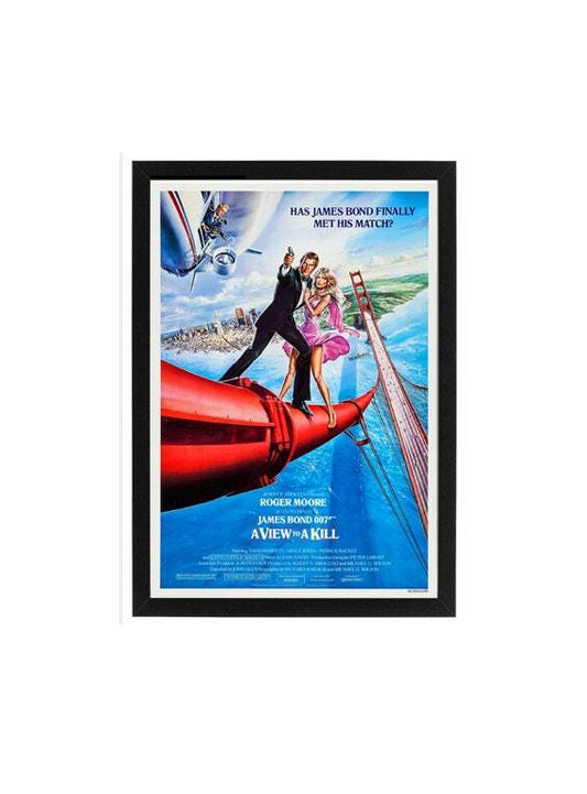 James Bond Custom Framed Movie Poster – James Bond Poster