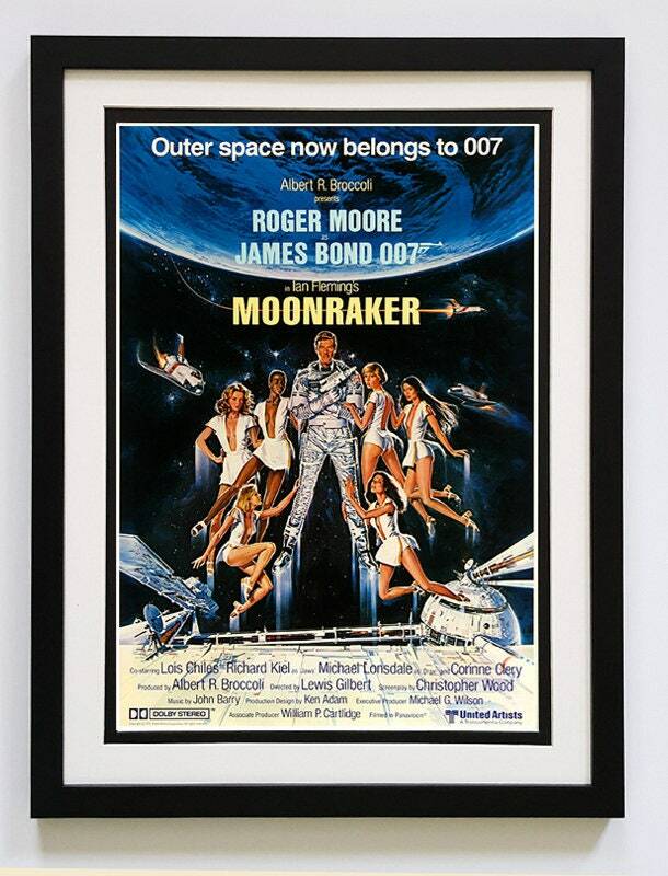 James Bond – Classic 007 Movie Poster, Spy Film Wall Art