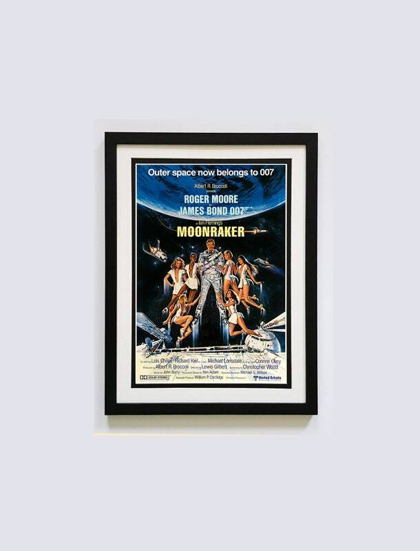 James Bond – Classic 007 Movie Poster, Spy Film Wall Art