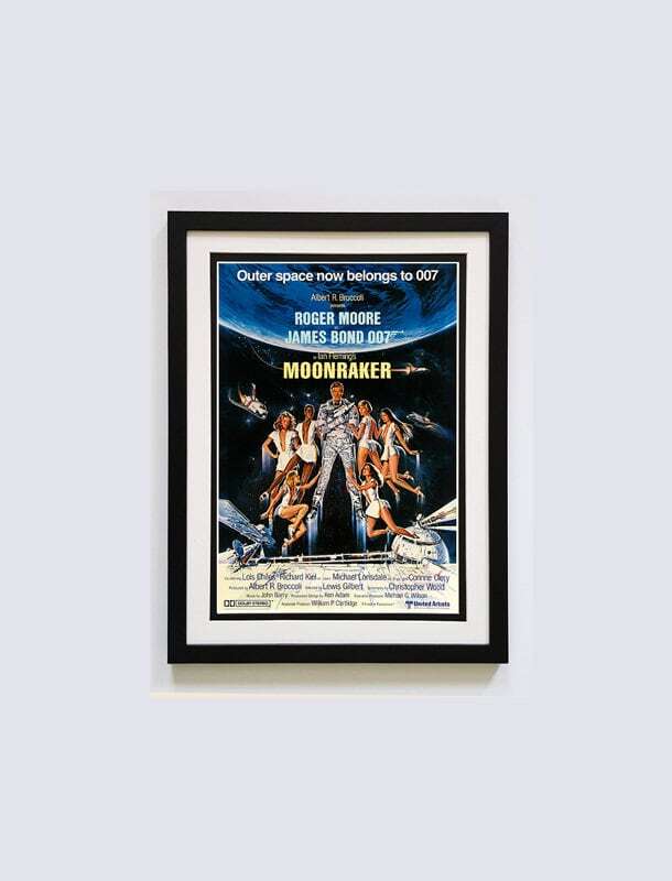 James Bond – Classic 007 Movie Poster, Spy Film Wall Art