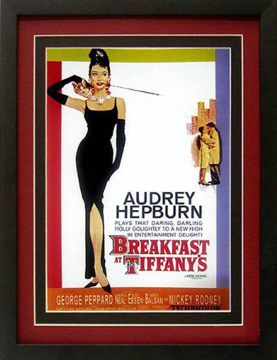 Breakfast at Tiffanys Custom Framed A+ Quality