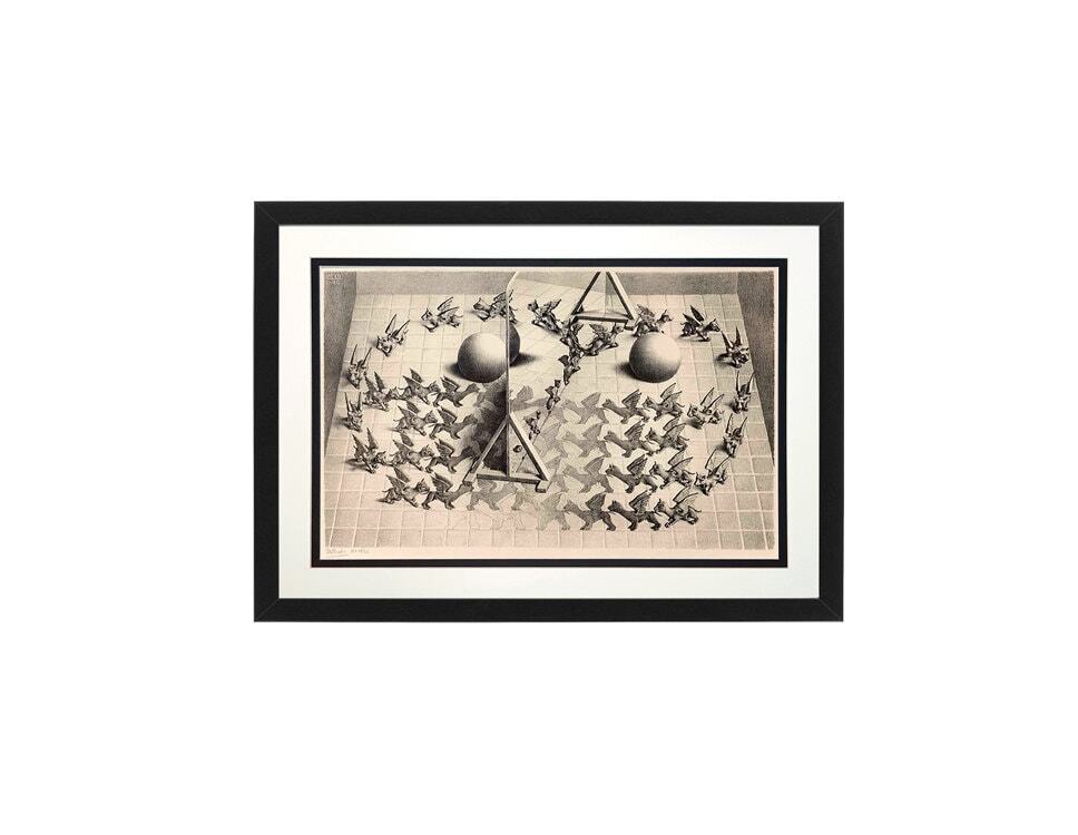 Escher Print Framed Many Sizes