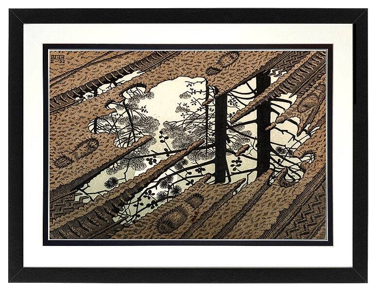 Escher Print Framed Many Sizes