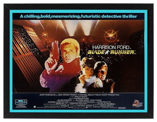 Blade runner 1982 poster framed