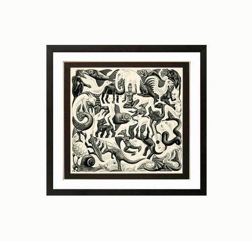 Expertly Framed M.C. Escher Art Print