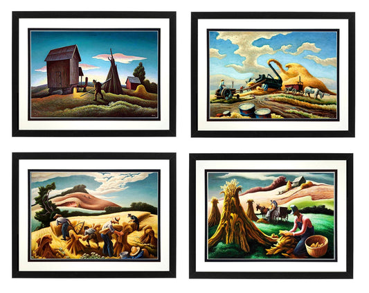Benton Prints Set of 4