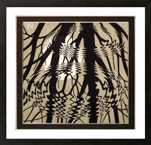 Escher Reflections Art Print Customizable Framing