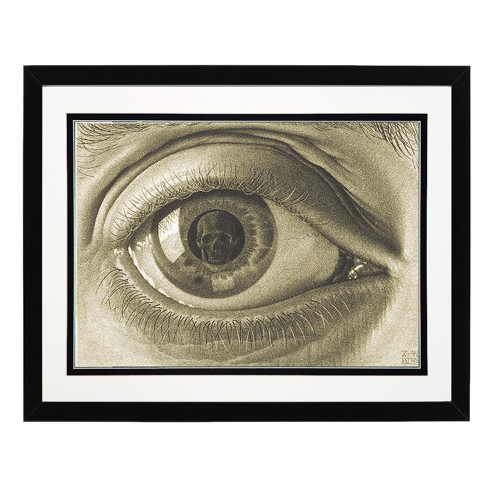 MC Escher EYE 1946 Art Print Framed