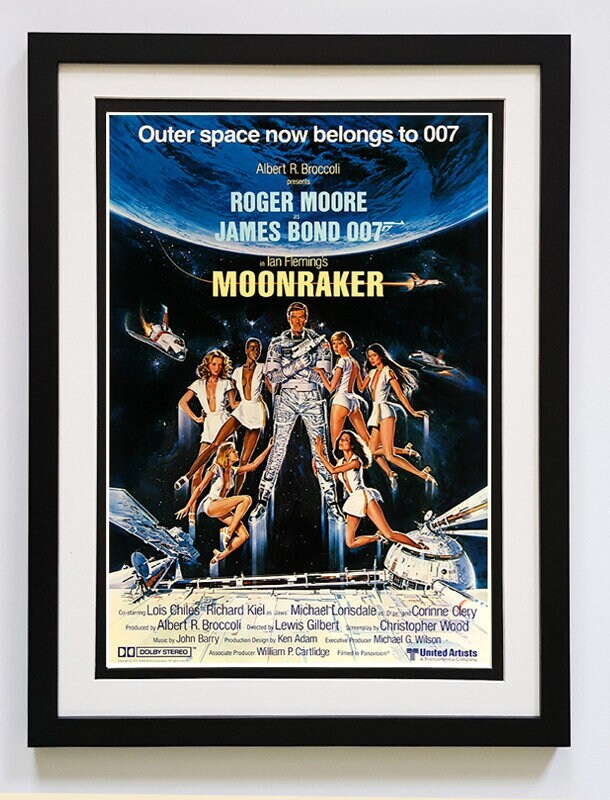 James Bond – Classic 007 Movie Poster, Spy Film Wall Art