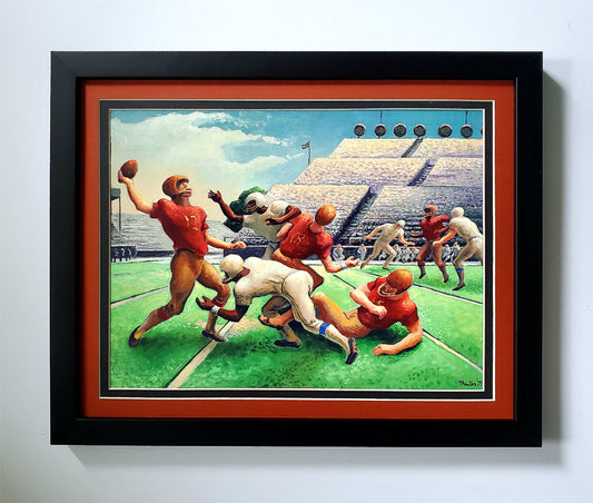 Benton Kansas City Chiefs Football Painting