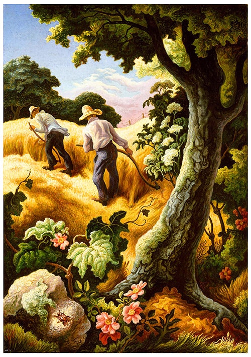 Thomas Hart Benton July Hay Print
