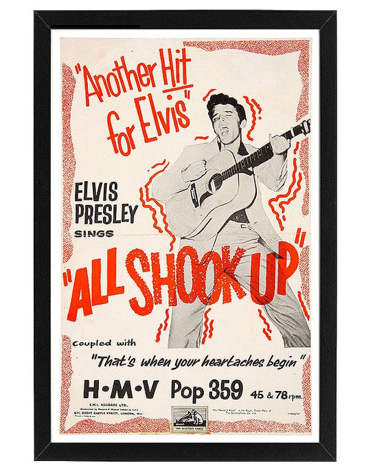 Elvis Presley Concert Poster