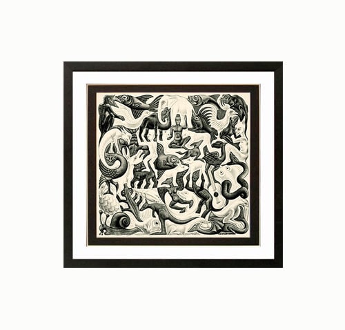 Expertly Framed M.C. Escher Art Print