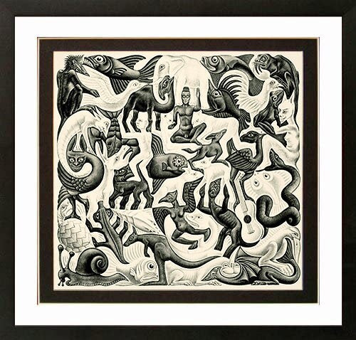 Expertly Framed M.C. Escher Art Print