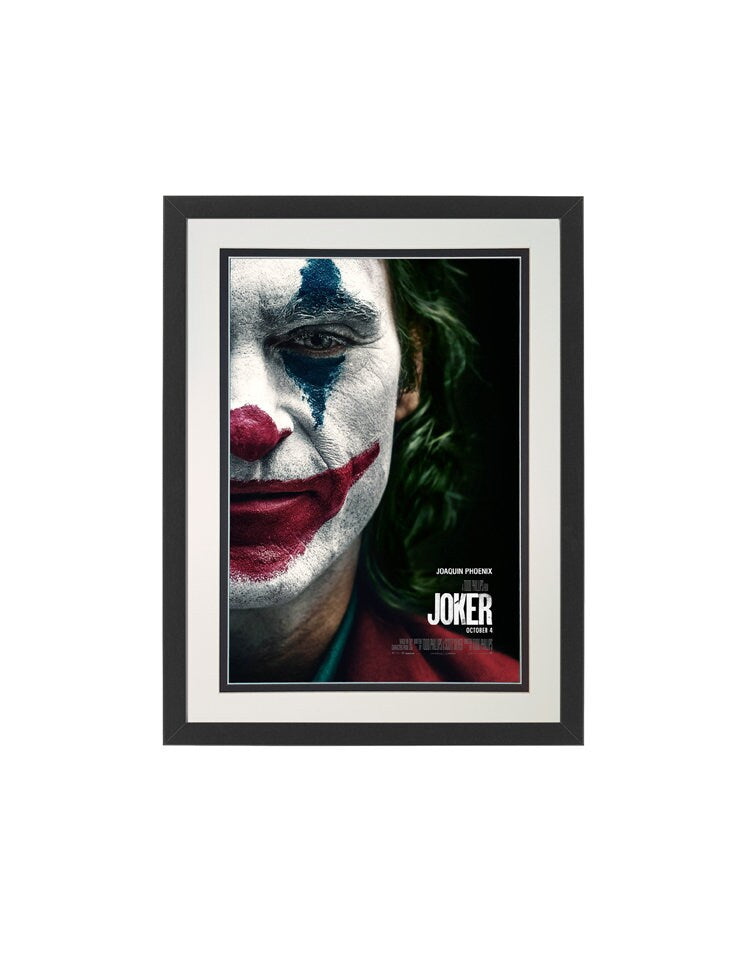 Magnificent Joker Movie Poster Framed Highest Quality