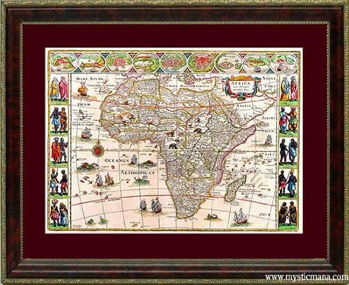 Old World Maps Africa, America, Asia, Europe