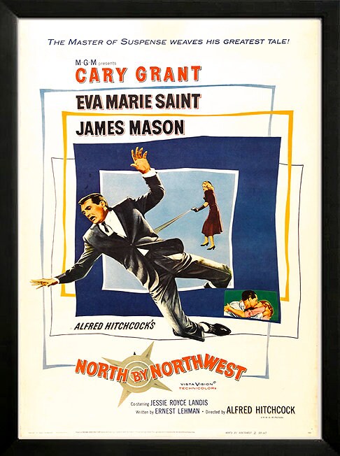 North by Northwest Movie Poster