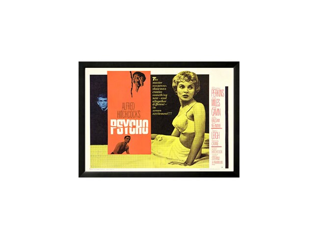 Psycho Movie Poster Finest Quality Framing