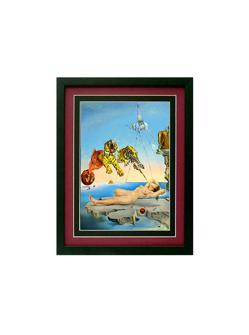 Dali Tigers Poster Custom Framed & Mated Finest Quality