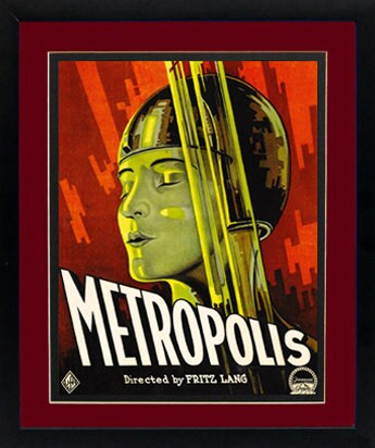 Metropolis Poster Custom Framed Print A+ Quality