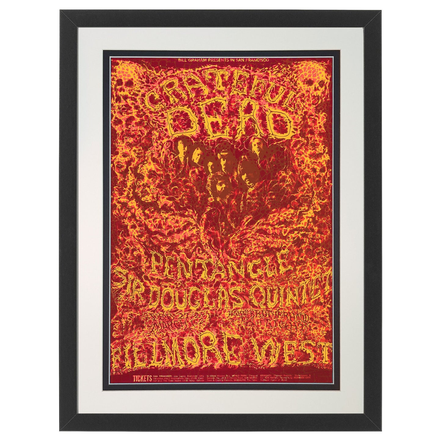 Grateful Dead Poster Highest Quality