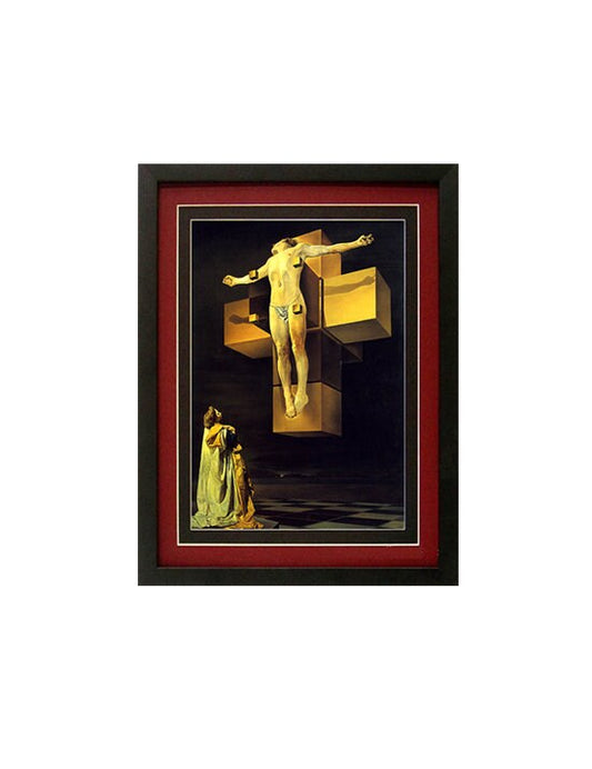 Dali Crucifixion Custom Framed & Mated Finest Quality