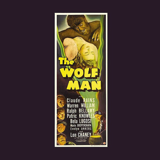 Wolf Man Poster plus Frankenstein