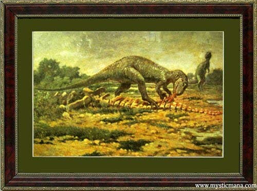 Classic Dinosaur Tyrannosaurus Rex Framed Print Museum Mural