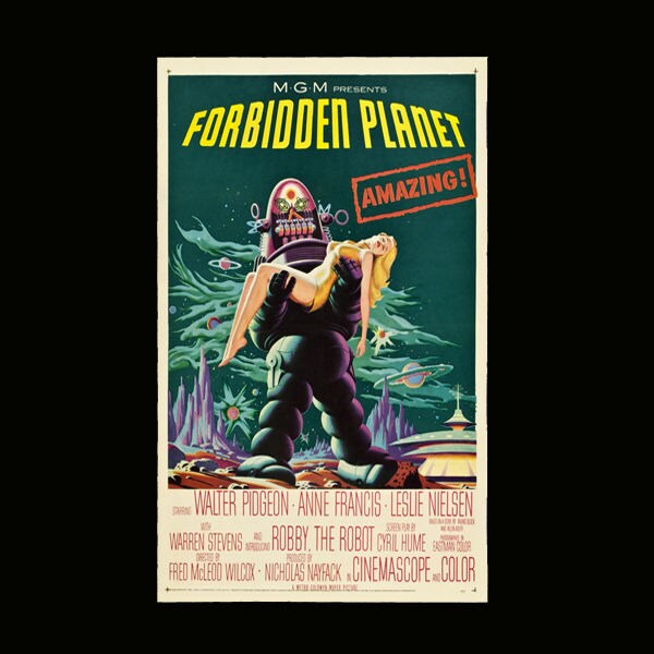 Forbidden Planet Movie Poster Many Sizes Available