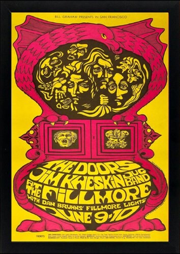 The Doors Poster Framed