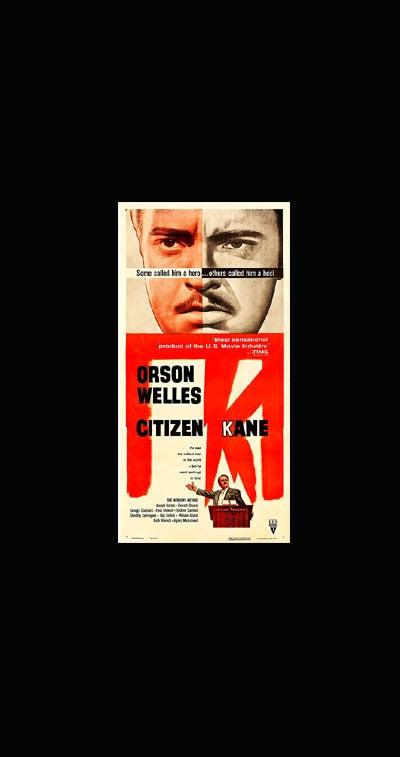Citizen Kane Poster Finest Quality Many Sizes Available