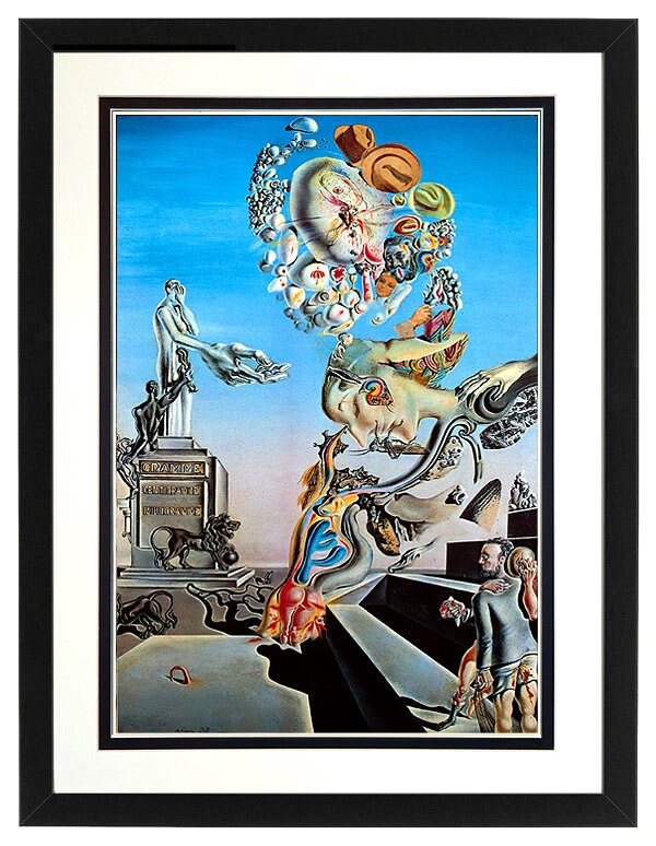 Dali Art Poster Print Framed