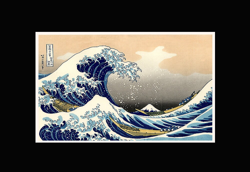 Great Wave of Kanagawa by Hokusai Print